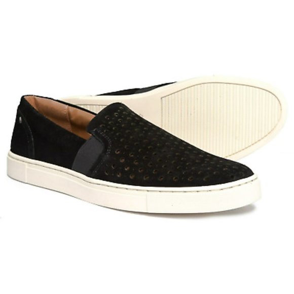 Frye Shoes - Frye & Co. Peggy Perf Slip On Sneakers Suede Shoes